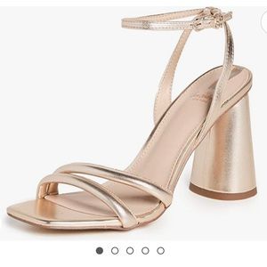 Sam Edelman Gold Kia Sandal - worn once!
